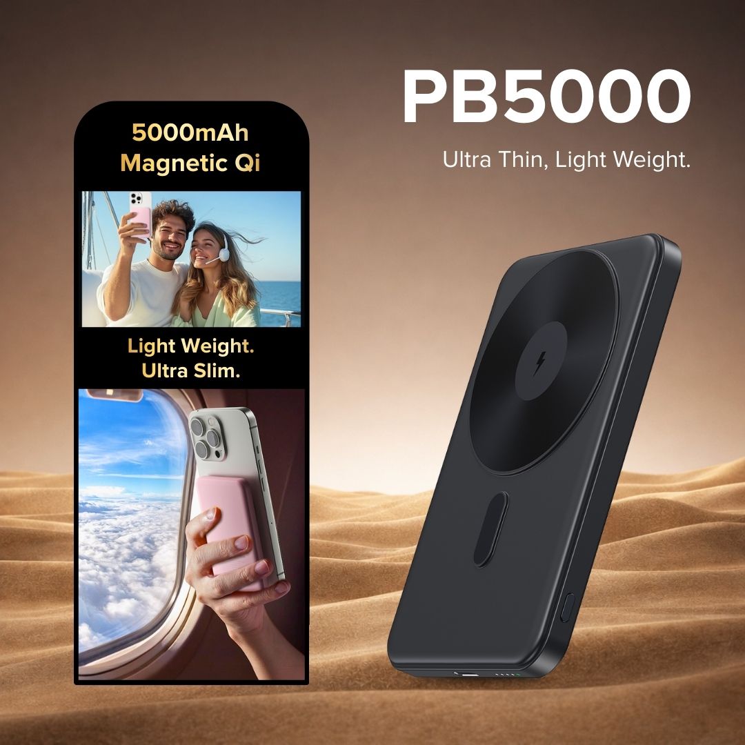 Airbot Anergy PowerBank 5000mAh | Magnetic | Ultra Thin