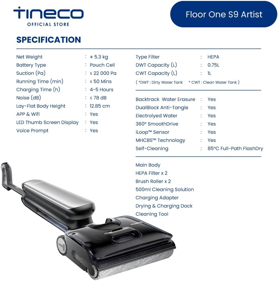 Tineco S9 Artist
