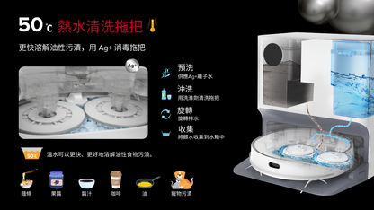 Airbot L107s Ultra 6000Pa 自動清洗熱風乾燥