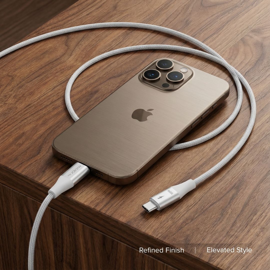 Airbot CTC100 | Fast Charging Cable 100W Type-C To Type-C