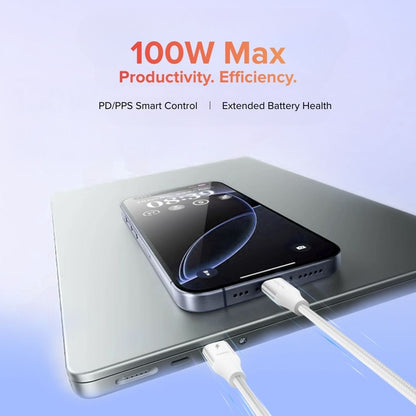 Airbot CTC100 | Fast Charging Cable 100W Type-C To Type-C
