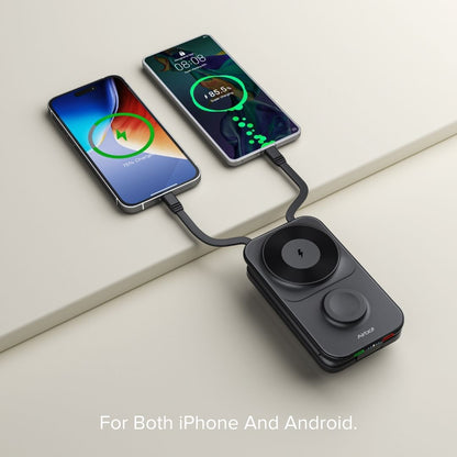 Airbot Magnetic Power Bank 8000mAh with Foldable Stand