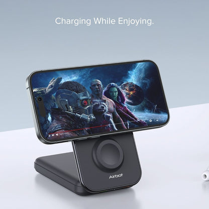 Airbot Magnetic Power Bank 8000mAh with Foldable Stand