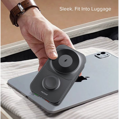 Airbot Magnetic Power Bank 8000mAh with Foldable Stand