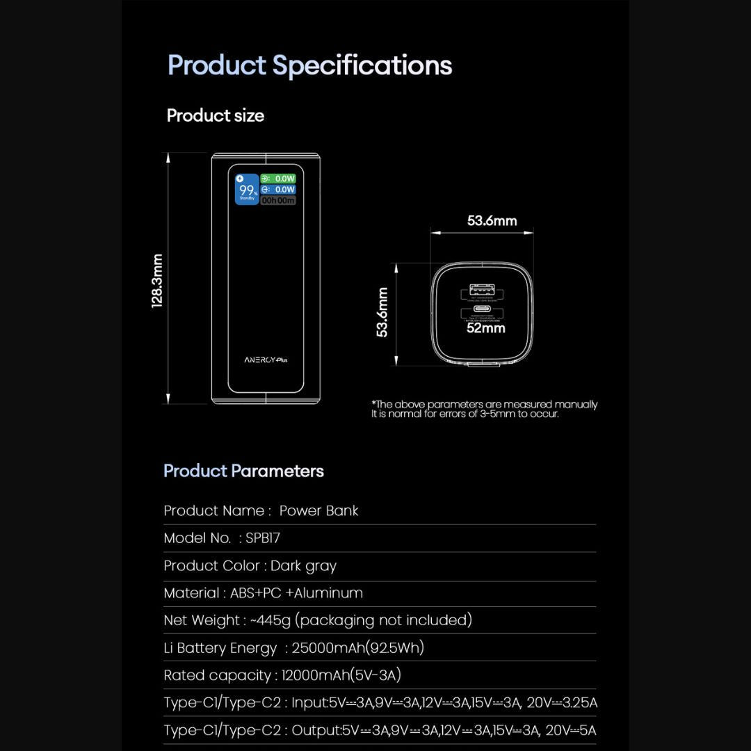 Airbot Anergy Powerbank SPB17